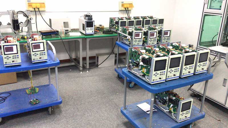 焊接電源PIW-400C測試現場